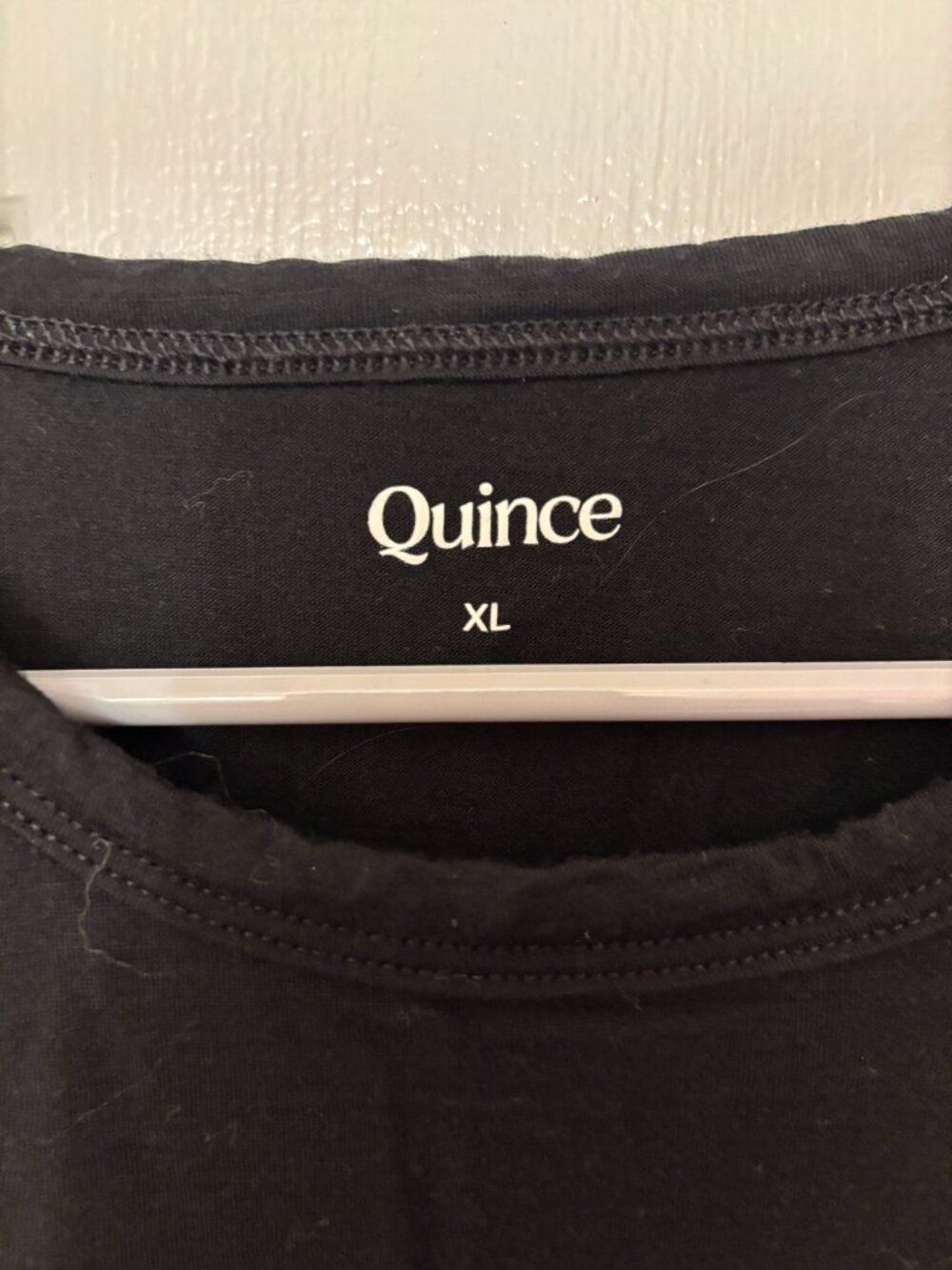 Set of Two 100% Merino Wool Quince Tee Shirts - One Black, One Gray Size XL - Picture 7 of 7